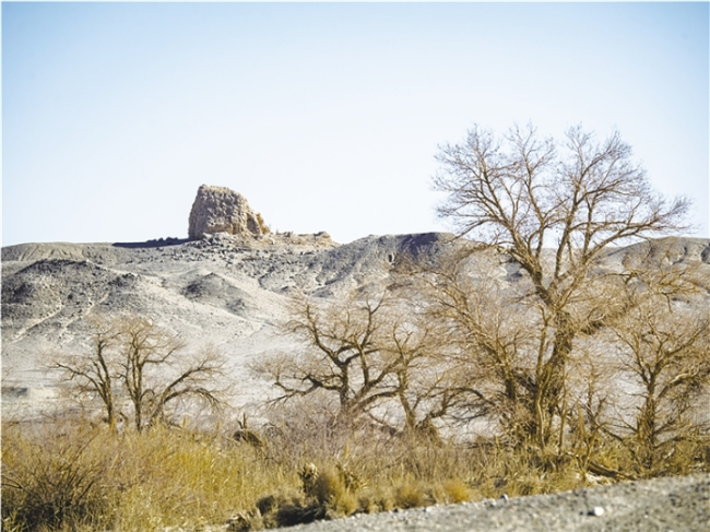 敦煌阳关烽燧&nbsp;王斌银&nbsp;摄