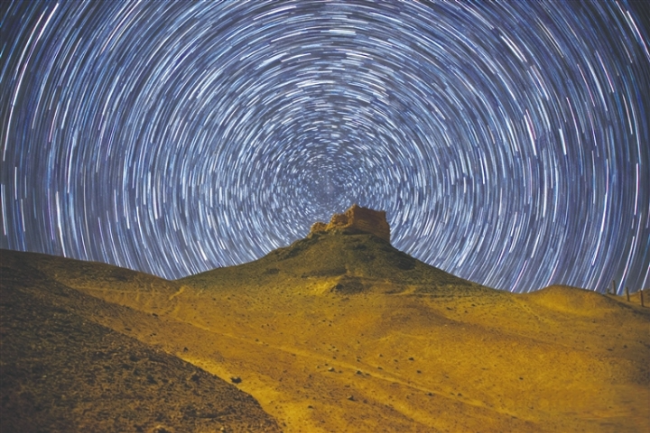 敦煌凌胡燧&nbsp;黄晓虎&nbsp;摄